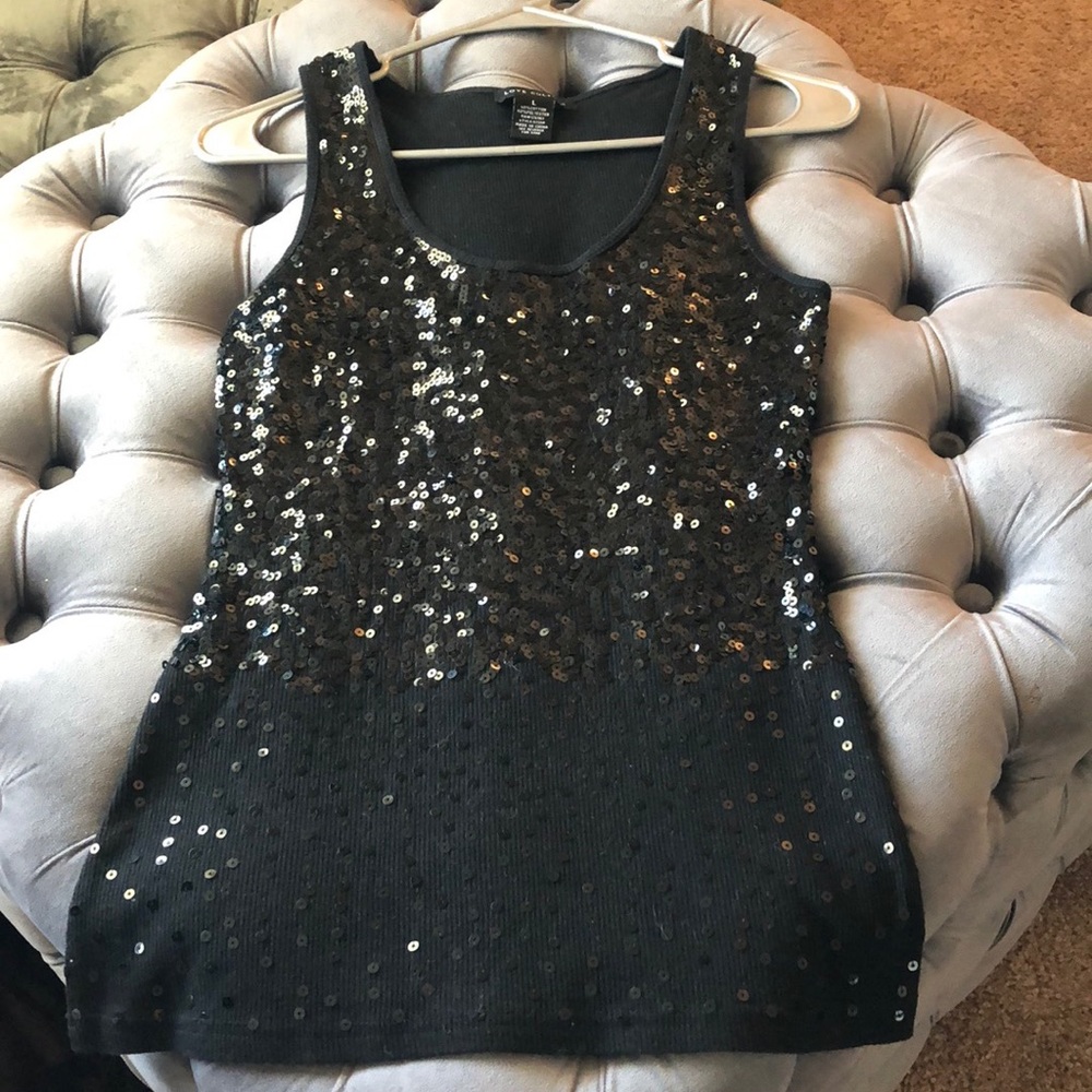 LOVE CULTURE Black Tank Top